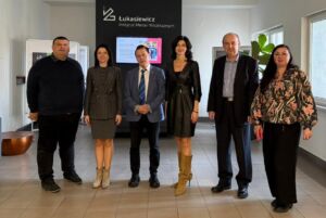 uczestnicy spotkania pomiędzy Łukasiewicz - IMN a VŠB – Technická univerzita Ostrava: