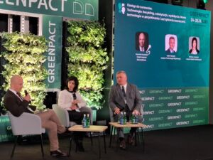 debata podczas GREENPACT z udziałem dyr. Barbary Juszczyk i Adama Duszyka