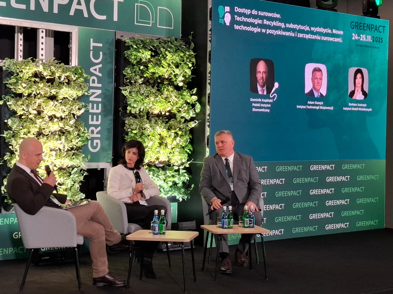debata podczas GREENPACT z udziałem dyr. Barbary Juszczyk i Adama Duszyka