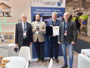 Przedstawiciele spółki Innovatora podczas Branżowych Targów Przemysłu Odnawialnych Źródeł Energii SOLAR ENERGY EXPO