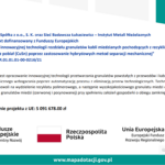 Tablica informacyjna dla projektu realizowanego wraz z firmą Mercury