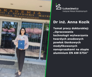 dr inż. Anna Kozik