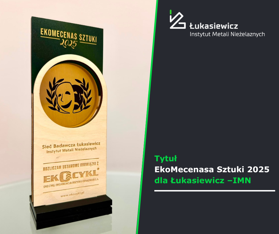 Statuetka EkoMecenas Sztuki 2025