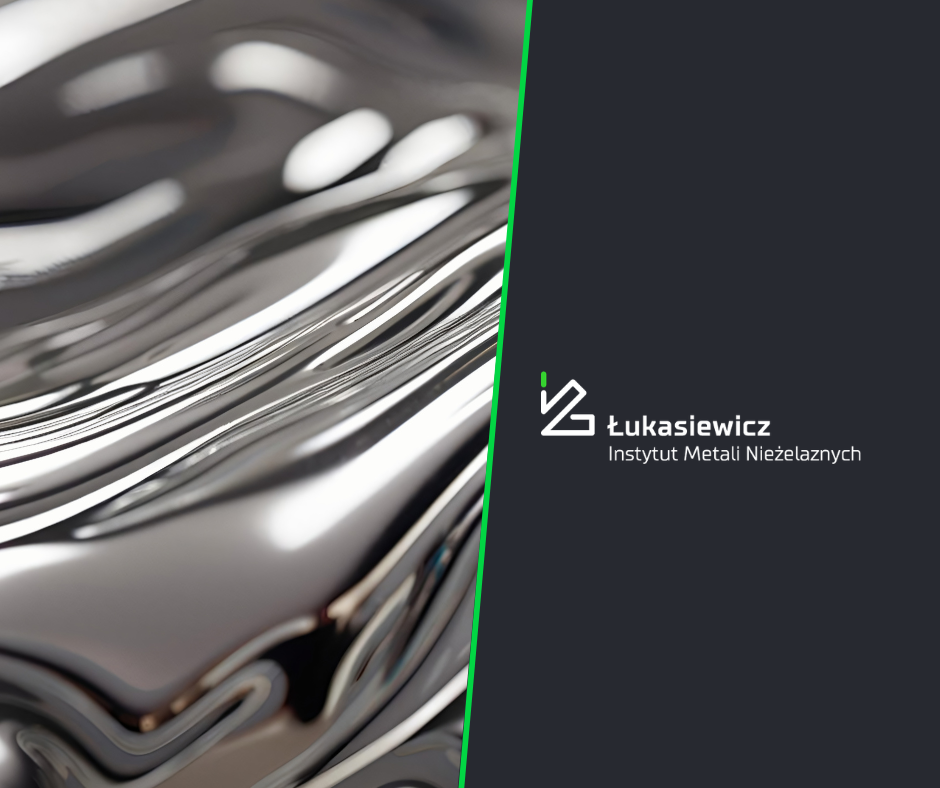 metal posrebrzany plus logo instytutu