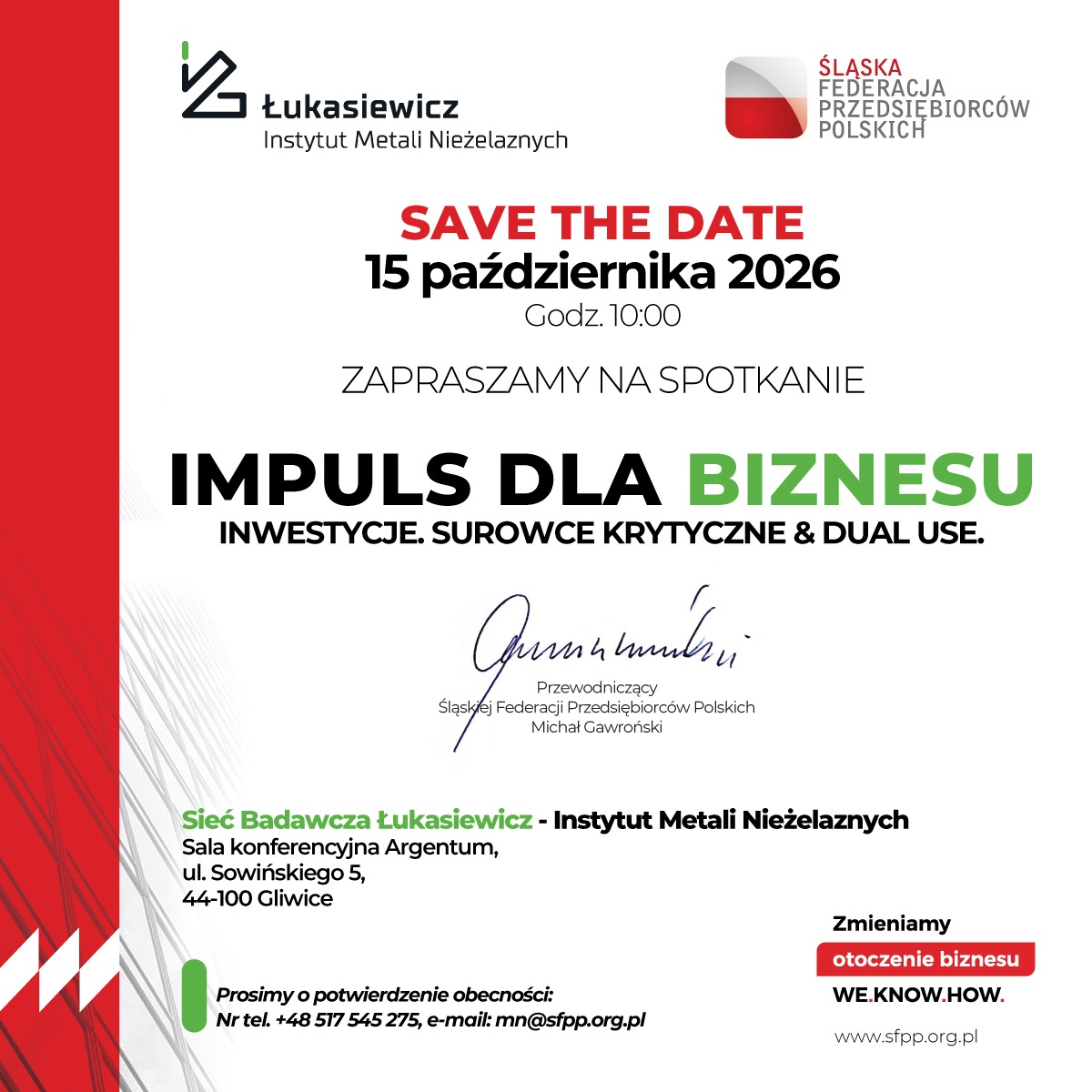 Zaproszenie na spotkanie